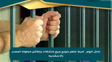 عاجل اليوم.. ضبط متهم بترويج وبيع منشطات وعقاقير مجهولة المصدر بالإسكندرية